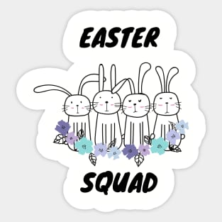 Easter squad Sticker